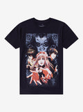 Death Note Manga Group Portrait T-Shirt | Trending Graphic Tee For Fans