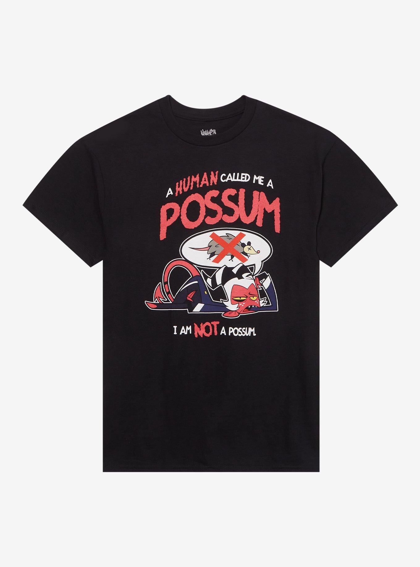 Helluva Boss Moxxie Not A Possum T-Shirt | Trending Graphic Tee For Fans