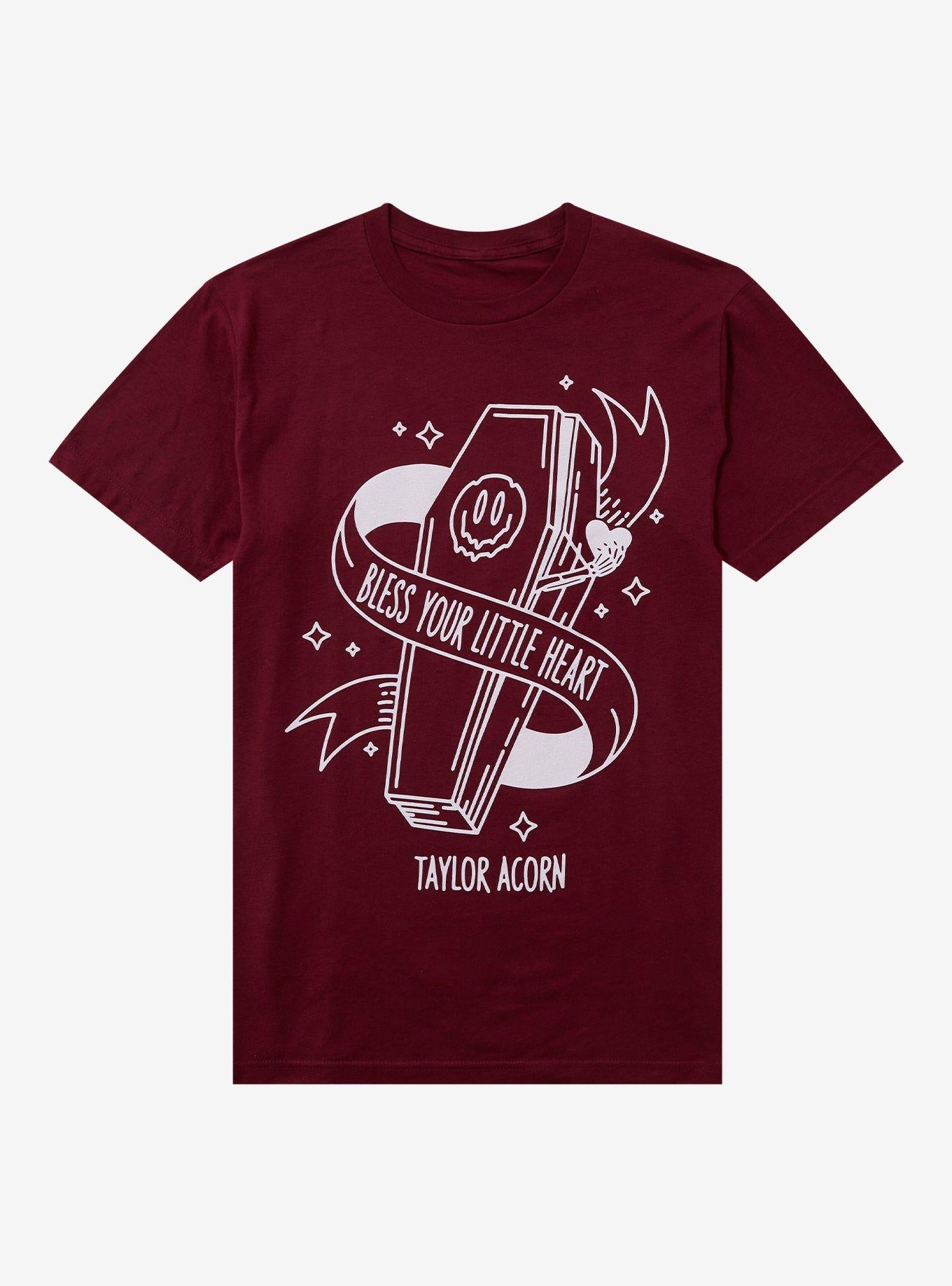 Taylor Acorn Bless Your Little Heart Coffin T-Shirt | Trending Graphic Tee For Fans