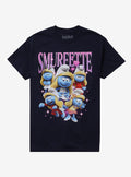 The Smurfs Smurfette Collage T-Shirt | Trending Graphic Tee For Fans