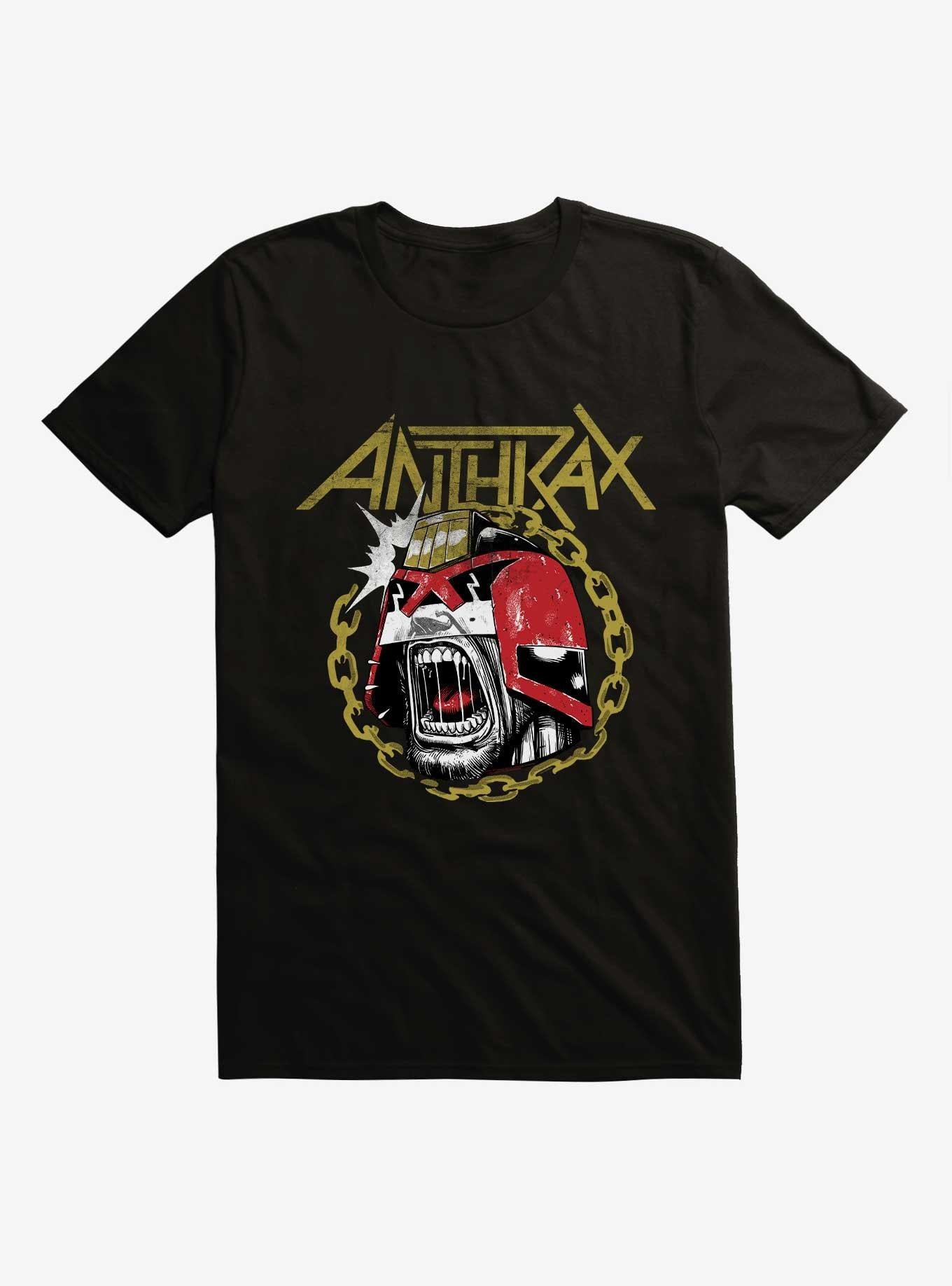 Anthrax Judge Dredd T-Shirt | Trending Graphic Tee For Fans