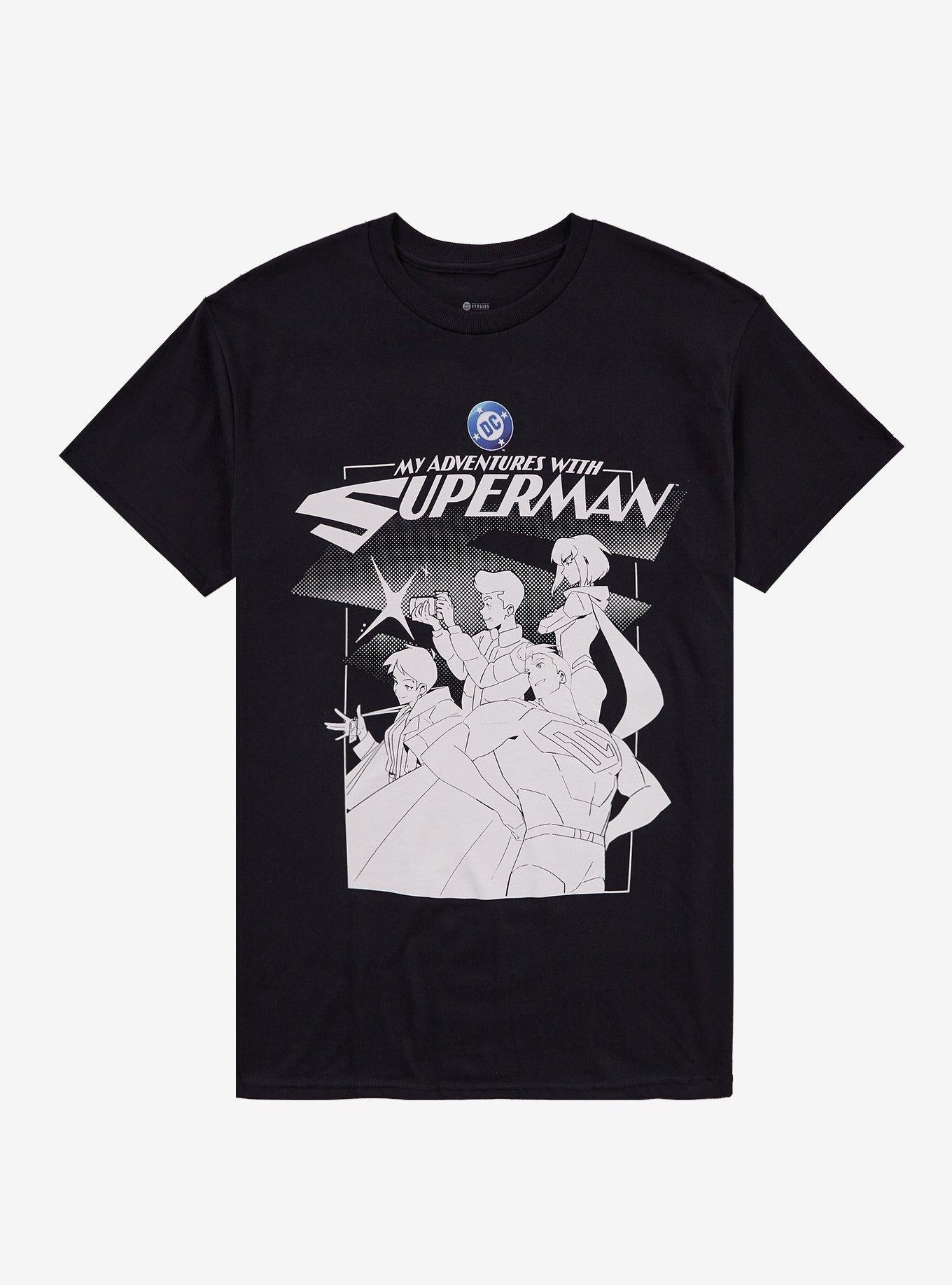 DC Comics My Adventures With Superman Group T-Shirt | Trending Graphic Tee For Fans