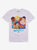 DC Comics My Adventures With Superman Group Photo T-Shirt | Trending Graphic Tee For Fans