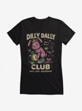 Dilly Dally Club Girls T-Shirt | Trending Graphic Tee For Fans