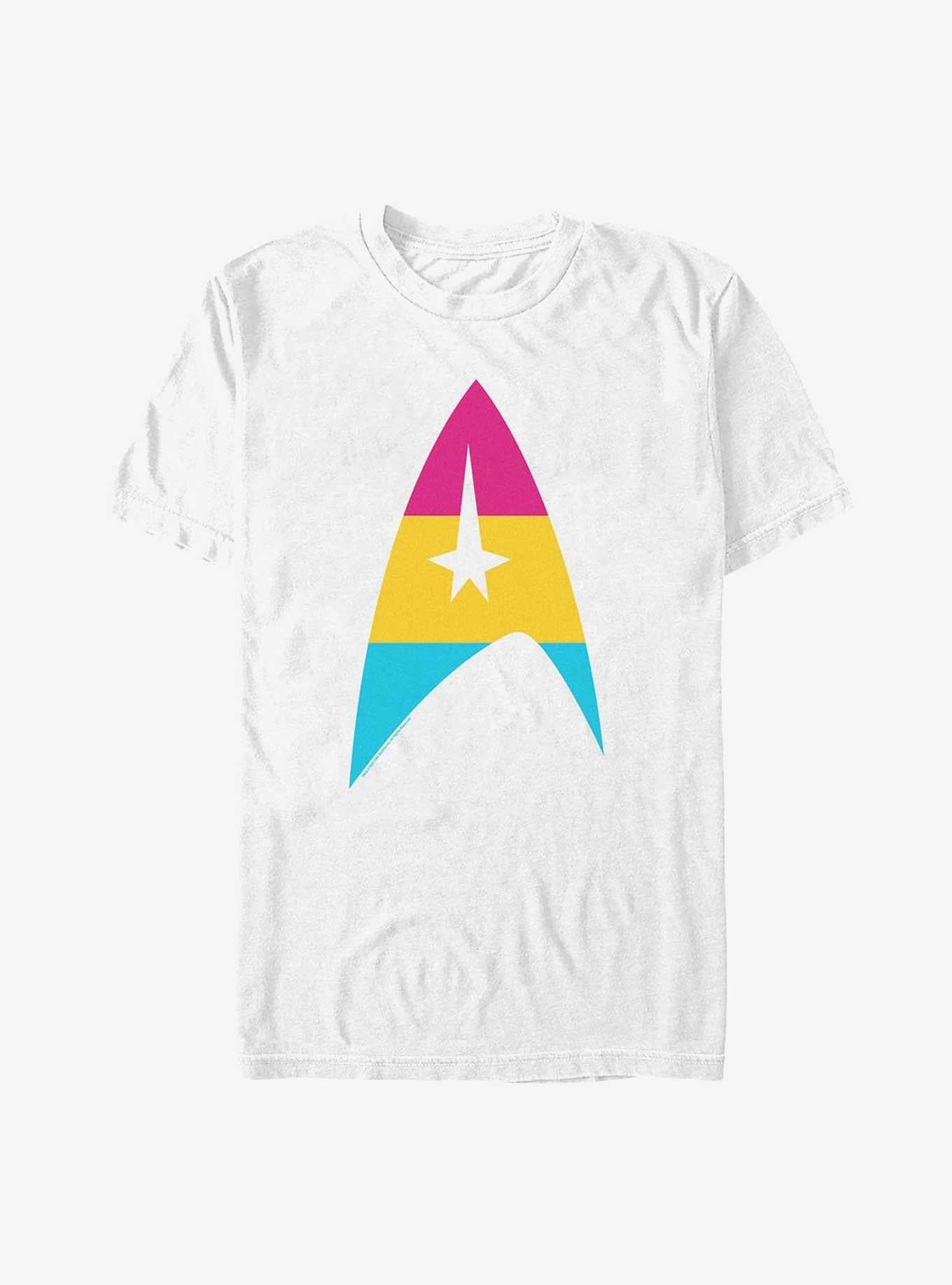 Star Trek Pan Flag Logo T-Shirt | Trending Graphic Tee For Fans