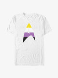 Star Trek Nonbinary Flag Logo T-Shirt | Trending Graphic Tee For Fans
