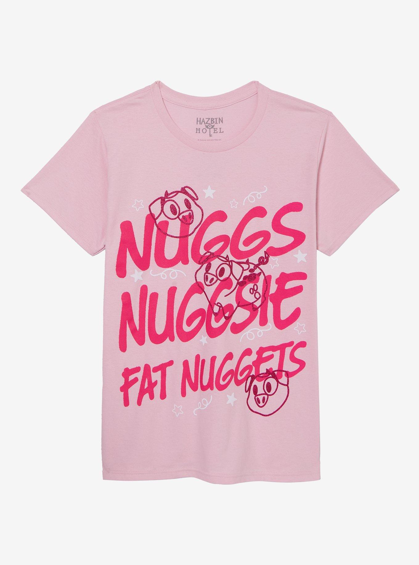 Hazbin Hotel Fat Nuggets Repeat T-Shirt | Trending Graphic Tee For Fans
