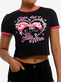 Hazbin Hotel Velvette Ringer Baby T-Shirt | Trending Graphic Tee For Fans