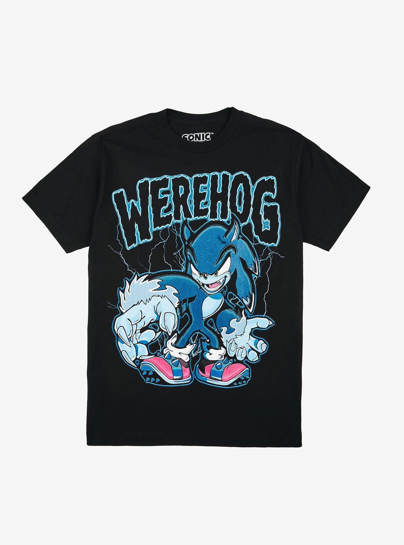 Sonic The Hedgehog Werehog T-Shirt | Trending Graphic Tee For Fans