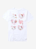 Cogimyun Gingham Bow Girls T-Shirt | Trending Graphic Tee For Fans