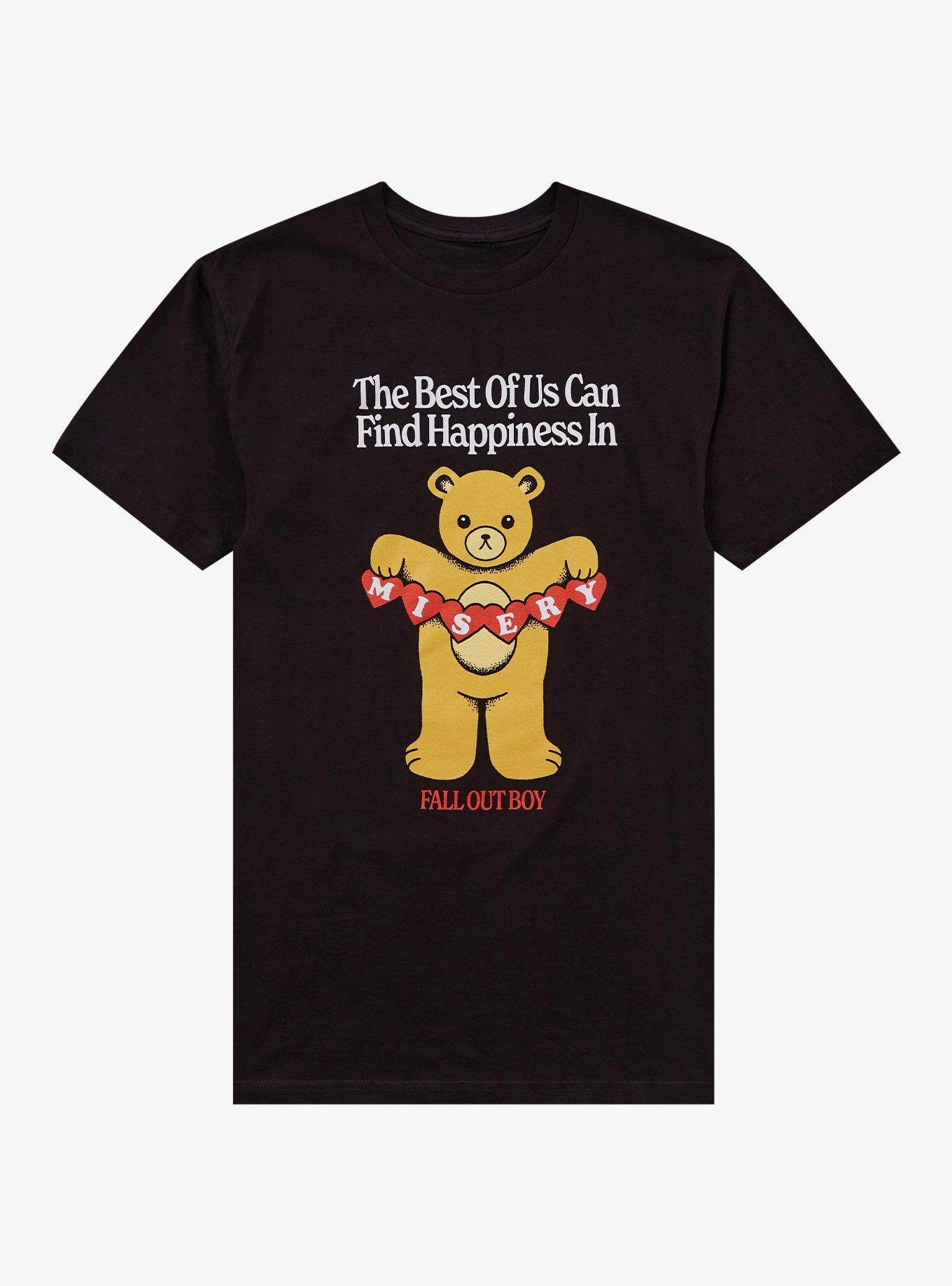 Fall Out Boy Misery Bear T-Shirt | Trending Graphic Tee For Fans