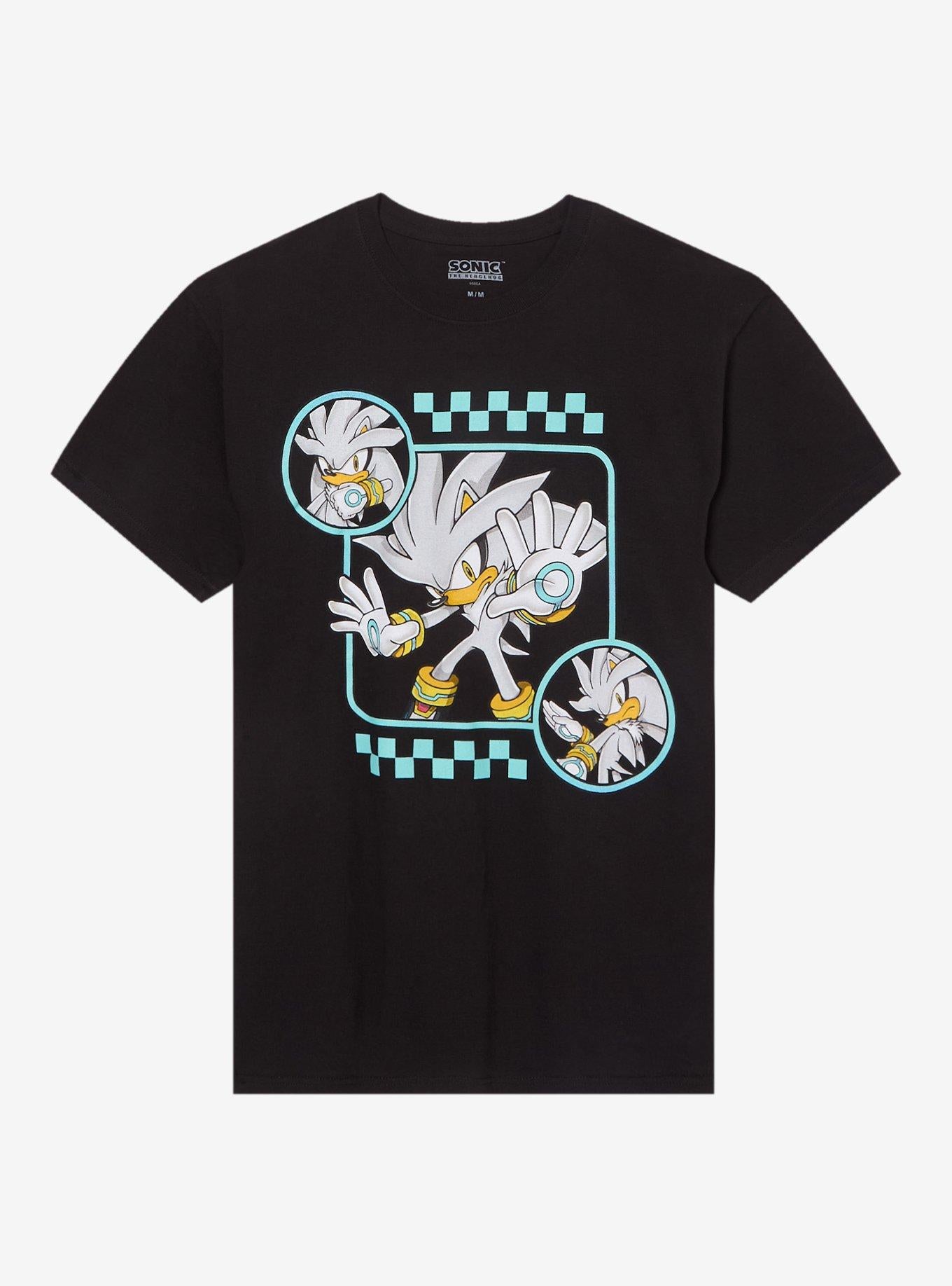 Sonic The Hedgehog Silver Character Girls T-Shirt | Trending Graphic Tee For Fans