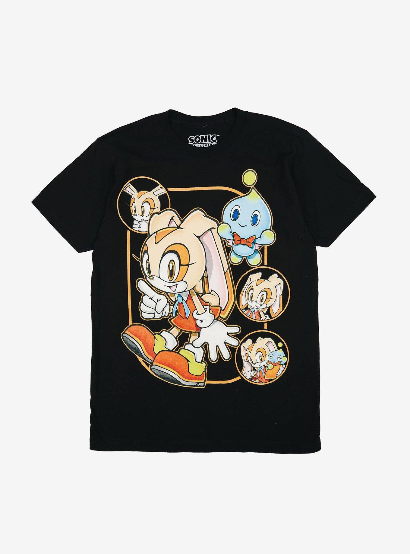 Sonic The Hedgehog Cream & Cheese Girls T-Shirt | Trending Graphic Tee For Fans