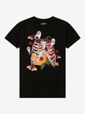 Autumn Ghost Rib Cage By Goodie Two Sleeves T-Shirt | Trending Graphic Tee For Fans