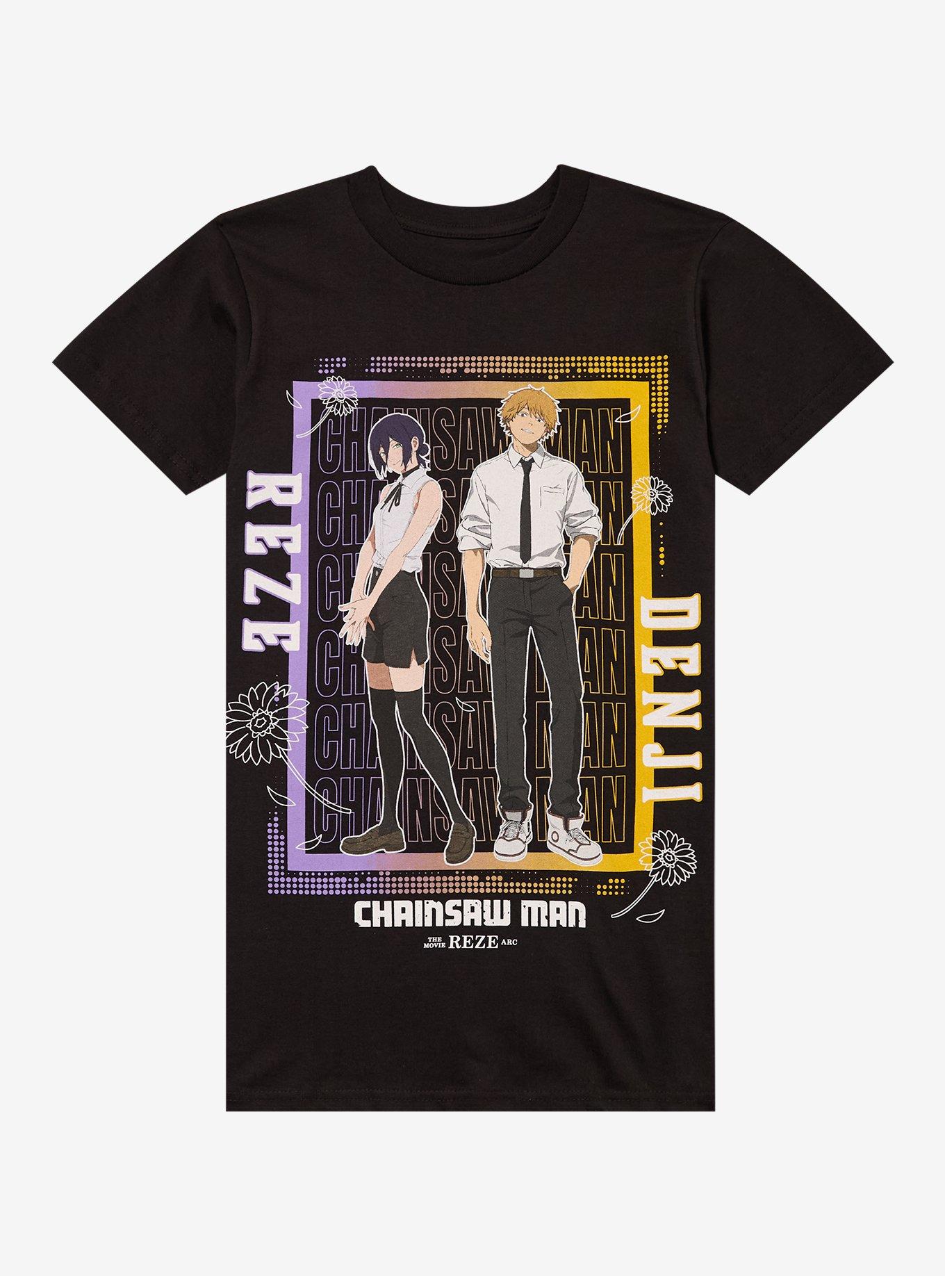 Chainsaw Man The Movie Reze Arc Duo T-Shirt | Trending Graphic Tee For Fans