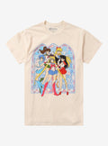 Pretty Guardian Sailor Moon Stained Glass Girls T-Shirt | Trending Graphic Tee For Fans