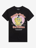 SpongeBob SquarePants P.O.O.P Girls T-Shirt | Trending Graphic Tee For Fans