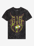 Invader Zim GIR Metal Dark Wash Girls T-Shirt | Trending Graphic Tee For Fans