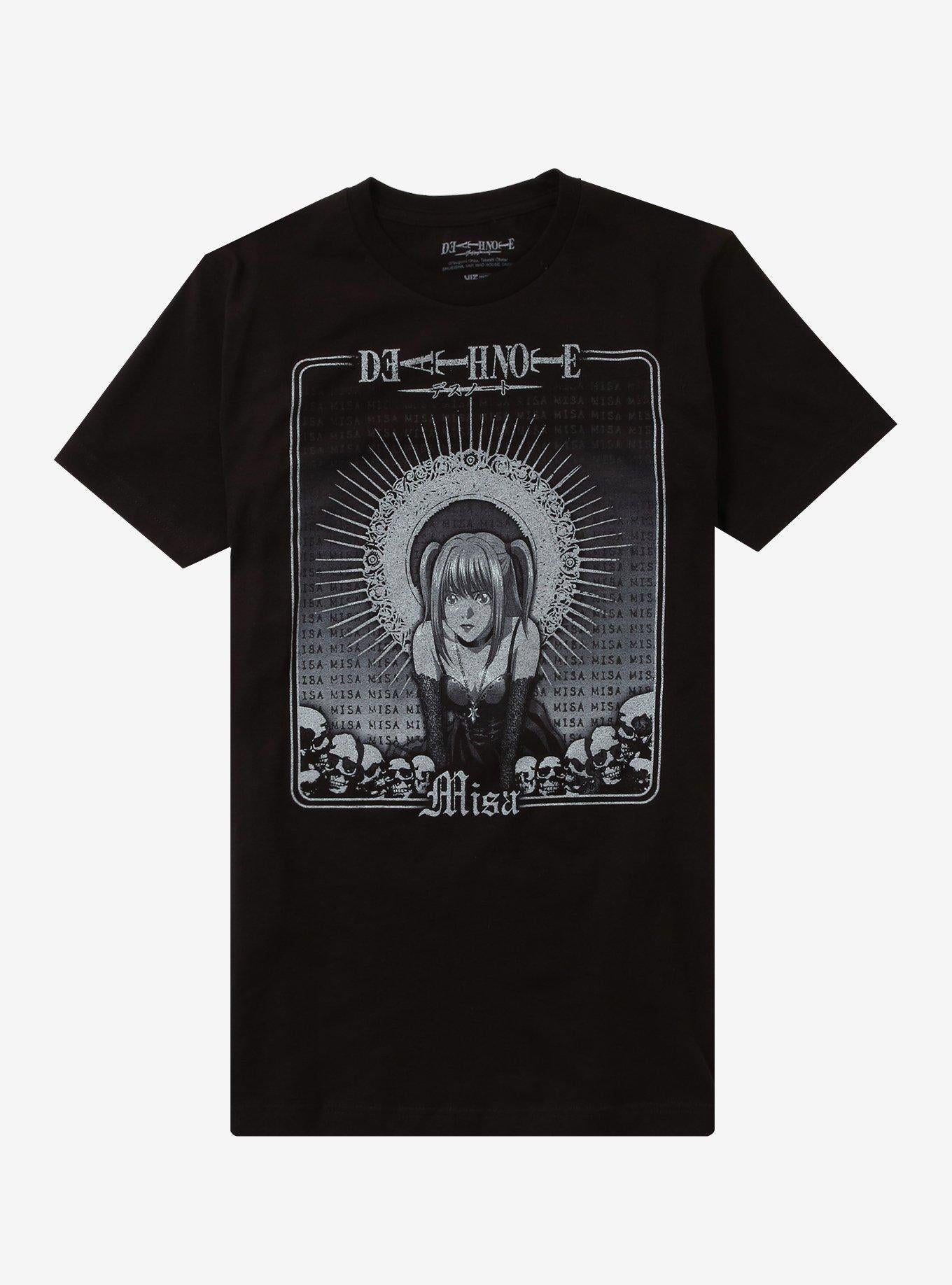 Death Note Misa Tarot Card Girls T-Shirt | Trending Graphic Tee For Fans