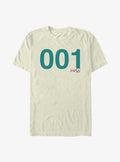 Squid Game Costume 001 Garment Dye T-Shirt | Trending Graphic Tee For Fans