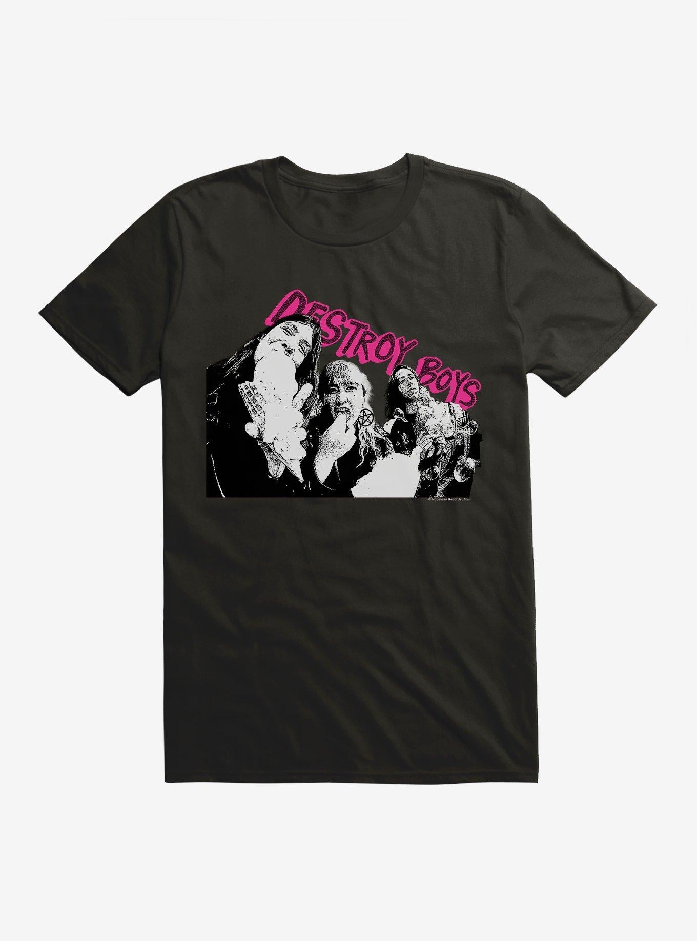 Destroy Boys Portrait T-Shirt | Trending Graphic Tee For Fans