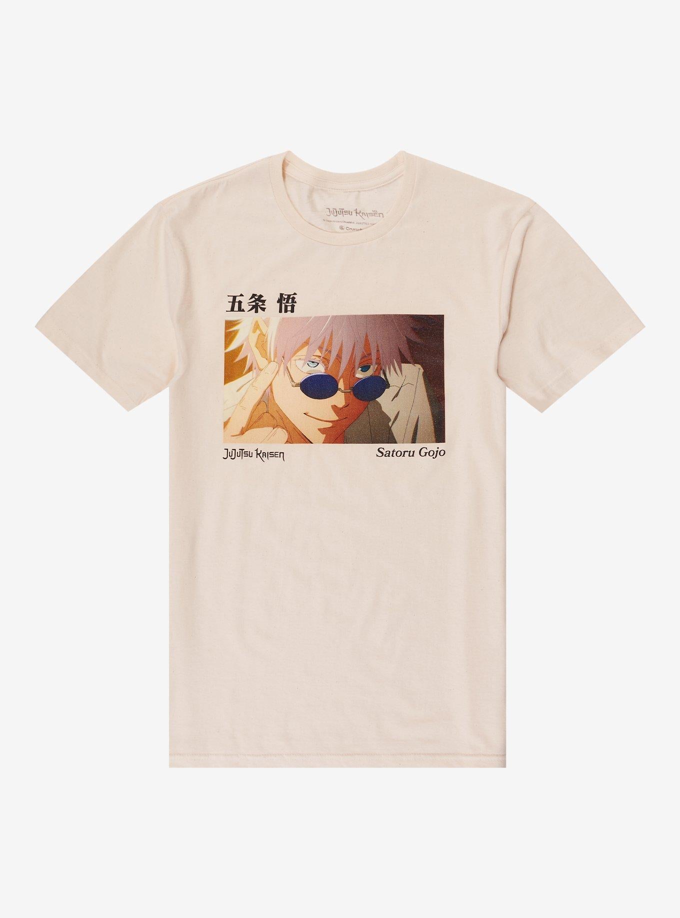 Jujutsu Kaisen Gojo Glasses Panel T-Shirt | Trending Graphic Tee For Fans