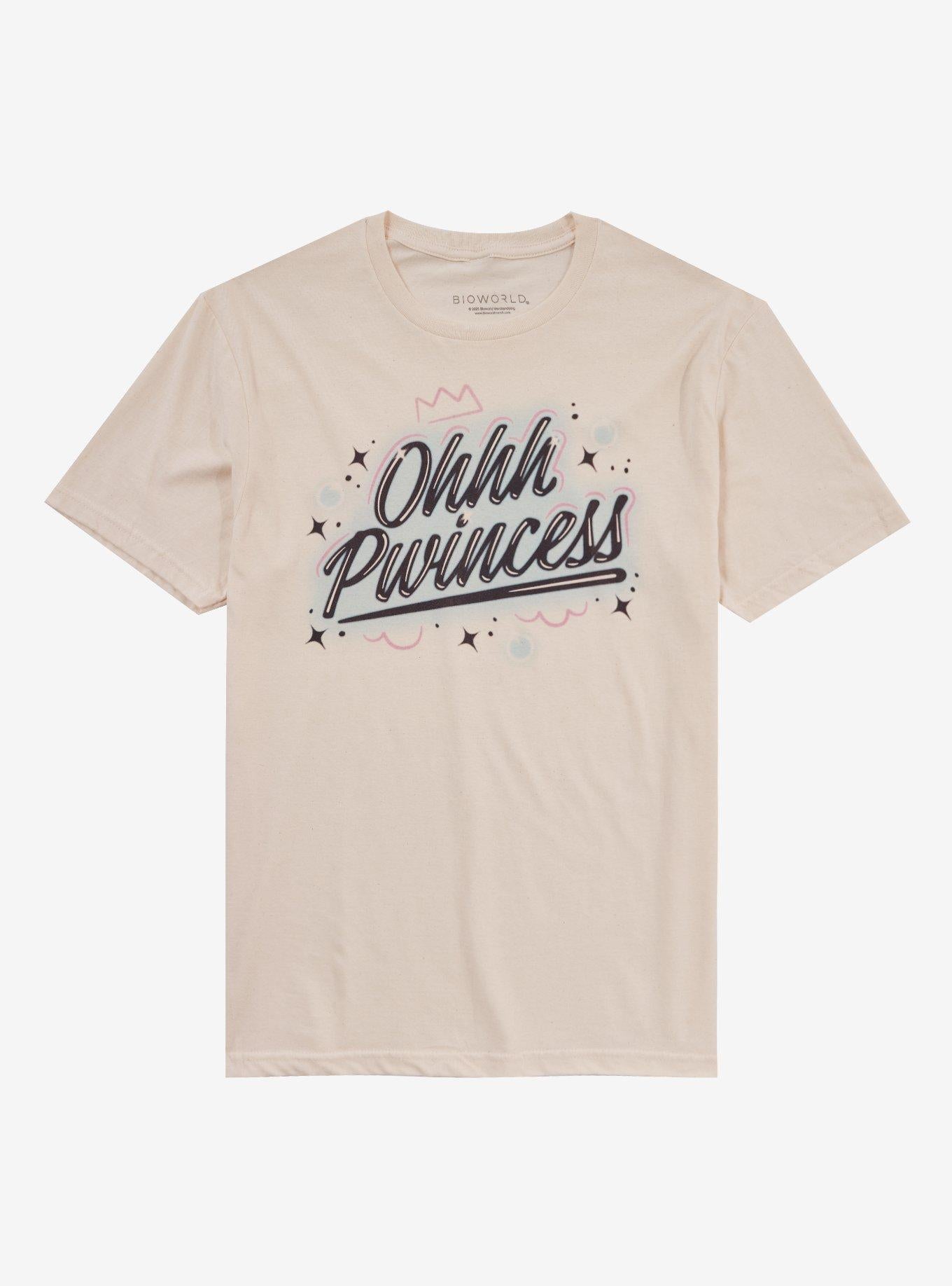 Ohhh Pwincess Airbrush T-Shirt | Trending Graphic Tee For Fans