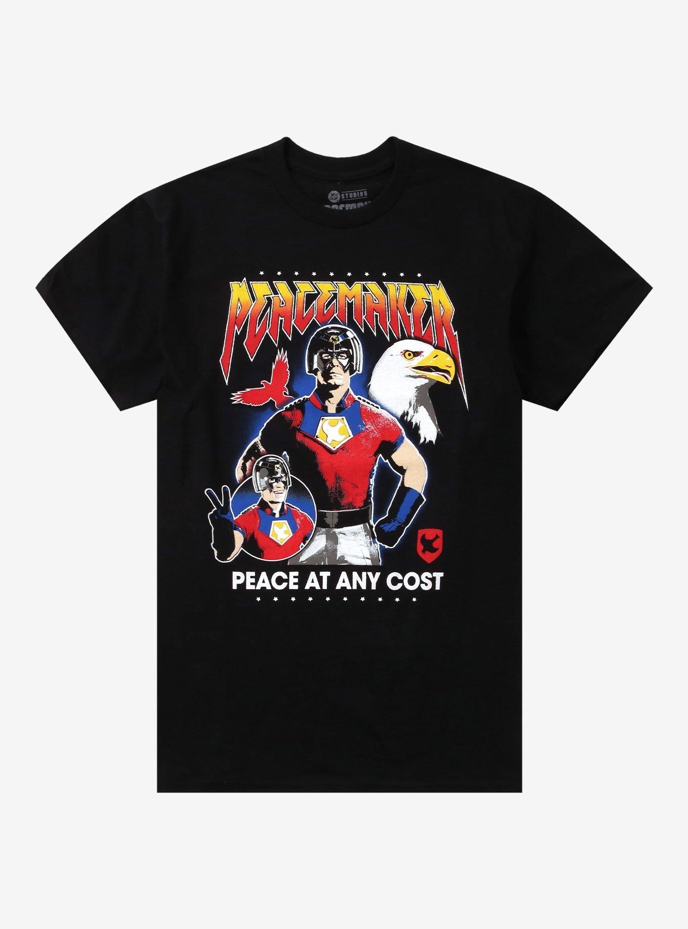 DC Comics Peacemaker Peace At Any Cost T-Shirt | Trending Graphic Tee For Fans