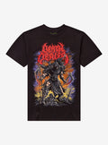 Death Dealer X Ghost X Ghost Metalcropolis T-Shirt | Trending Graphic Tee For Fans
