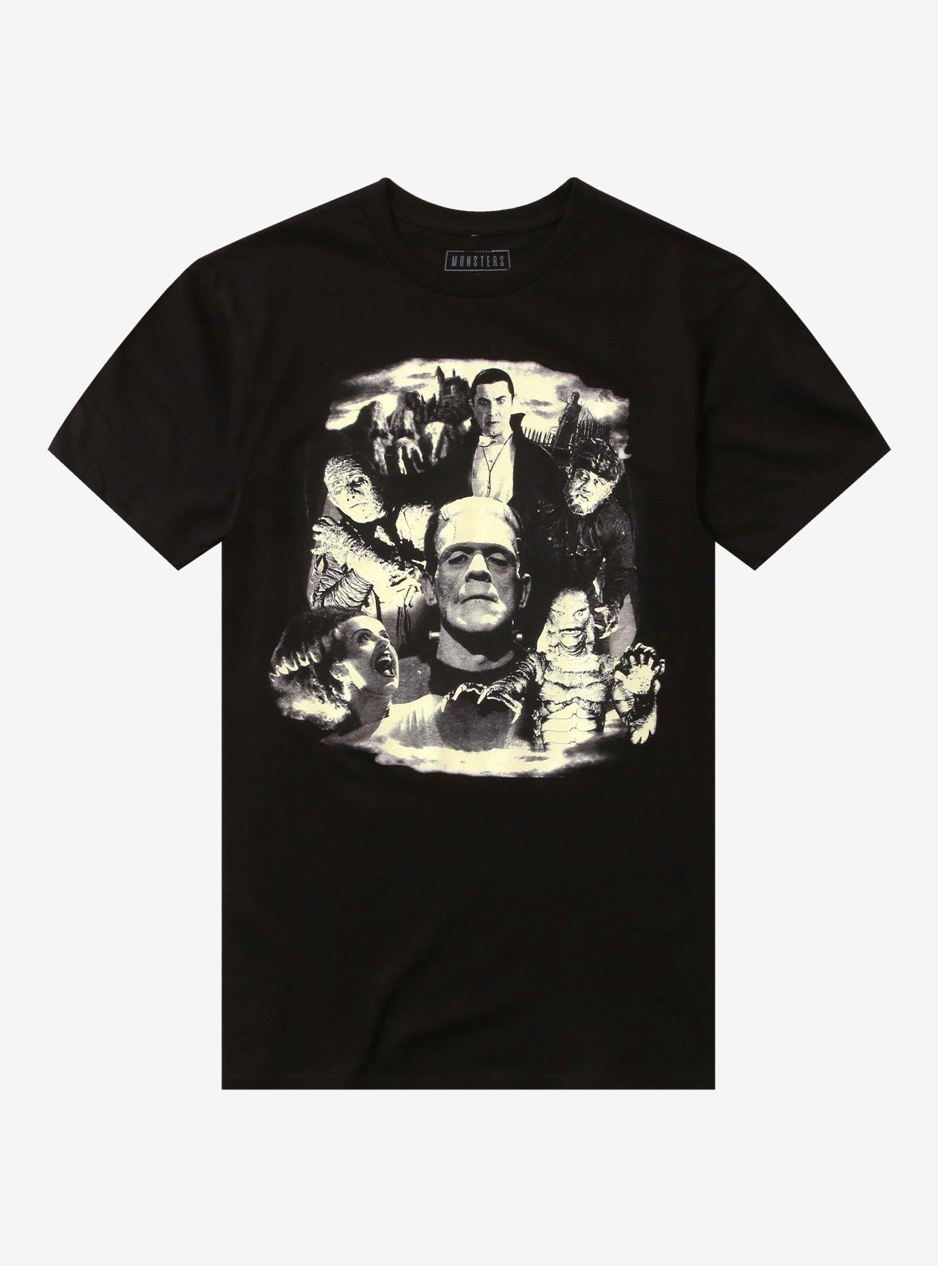 Rock Rebel Universal Monsters Glow-In-The-Dark T-Shirt | Trending Graphic Tee For Fans