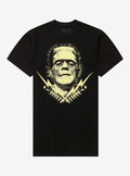 Rock Rebel Universal Monsters Frankenstein Glow-In-The-Dark T-Shirt | Trending Graphic Tee For Fans