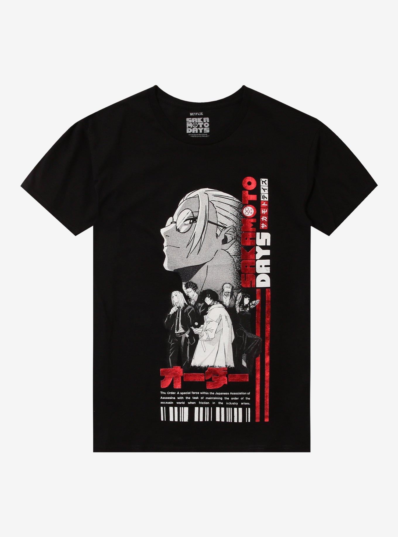Sakamoto Days The Order Foil T-Shirt | Trending Graphic Tee For Fans