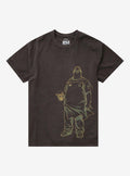 Sakamoto Days Taro Profile Double-Sided Kanji T-Shirt | Trending Graphic Tee For Fans