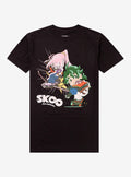SK8 The Infinity Joe & Cherry Blossom Chibi Duo T-Shirt | Trending Graphic Tee For Fans