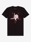 Pentagram Cat Cleaning T-Shirt | Trending Graphic Tee For Fans