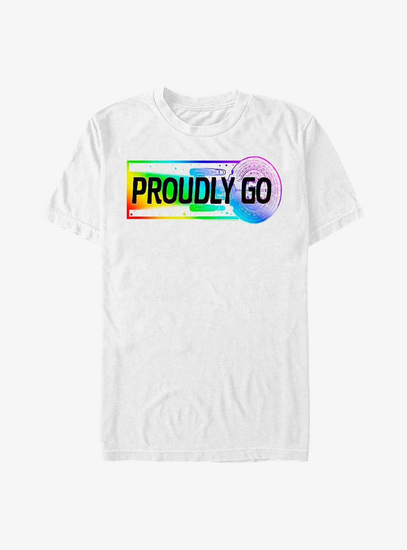 Star Trek Proudly Go T-Shirt | Trending Graphic Tee For Fans