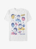 Star Trek Pastel Crew T-Shirt | Trending Graphic Tee For Fans