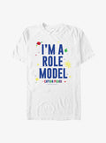 Star Trek Role Model Text T-Shirt | Trending Graphic Tee For Fans