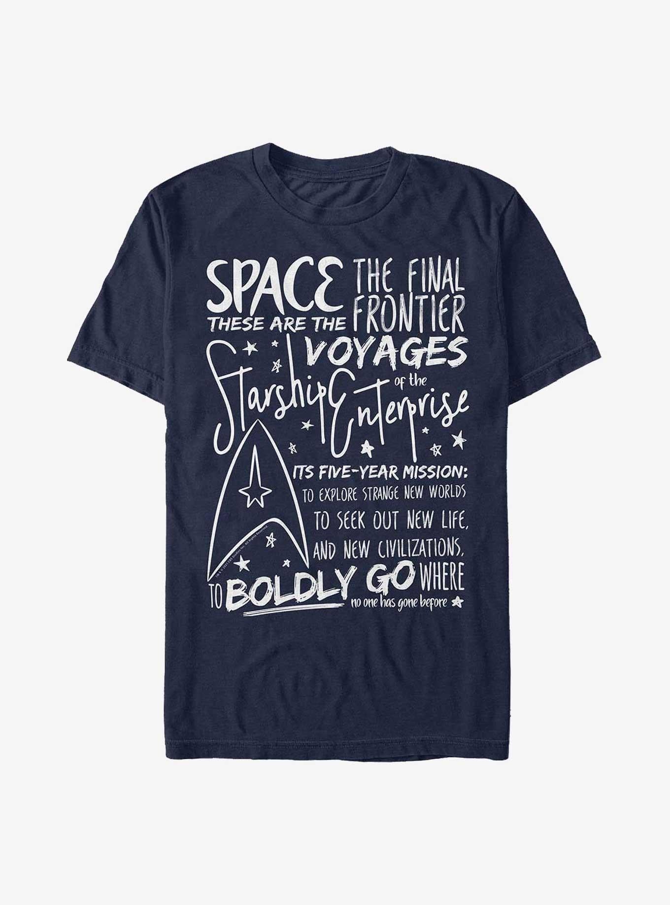 Star Trek Sketchbook Speech T-Shirt | Trending Graphic Tee For Fans