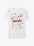 Star Trek Retro Logo Confetti T-Shirt | Trending Graphic Tee For Fans