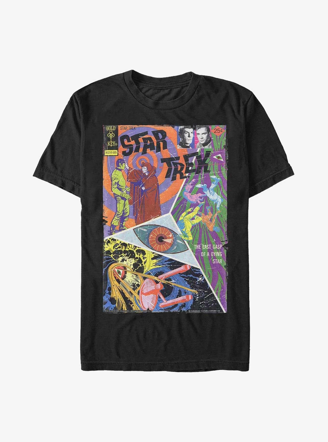 Star Trek Trippy Comic T-Shirt | Trending Graphic Tee For Fans