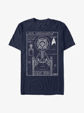 Star Trek Discovery Schematics T-Shirt | Trending Graphic Tee For Fans