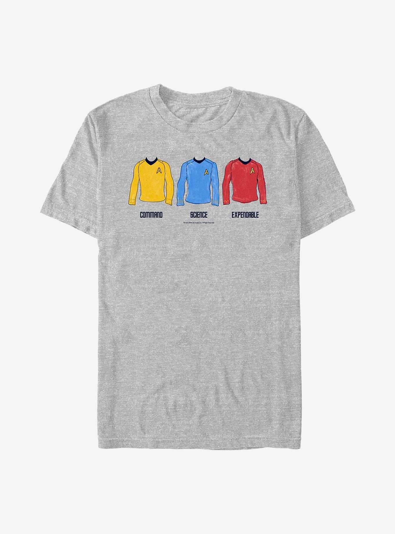 Star Trek Divisions T-Shirt | Trending Graphic Tee For Fans