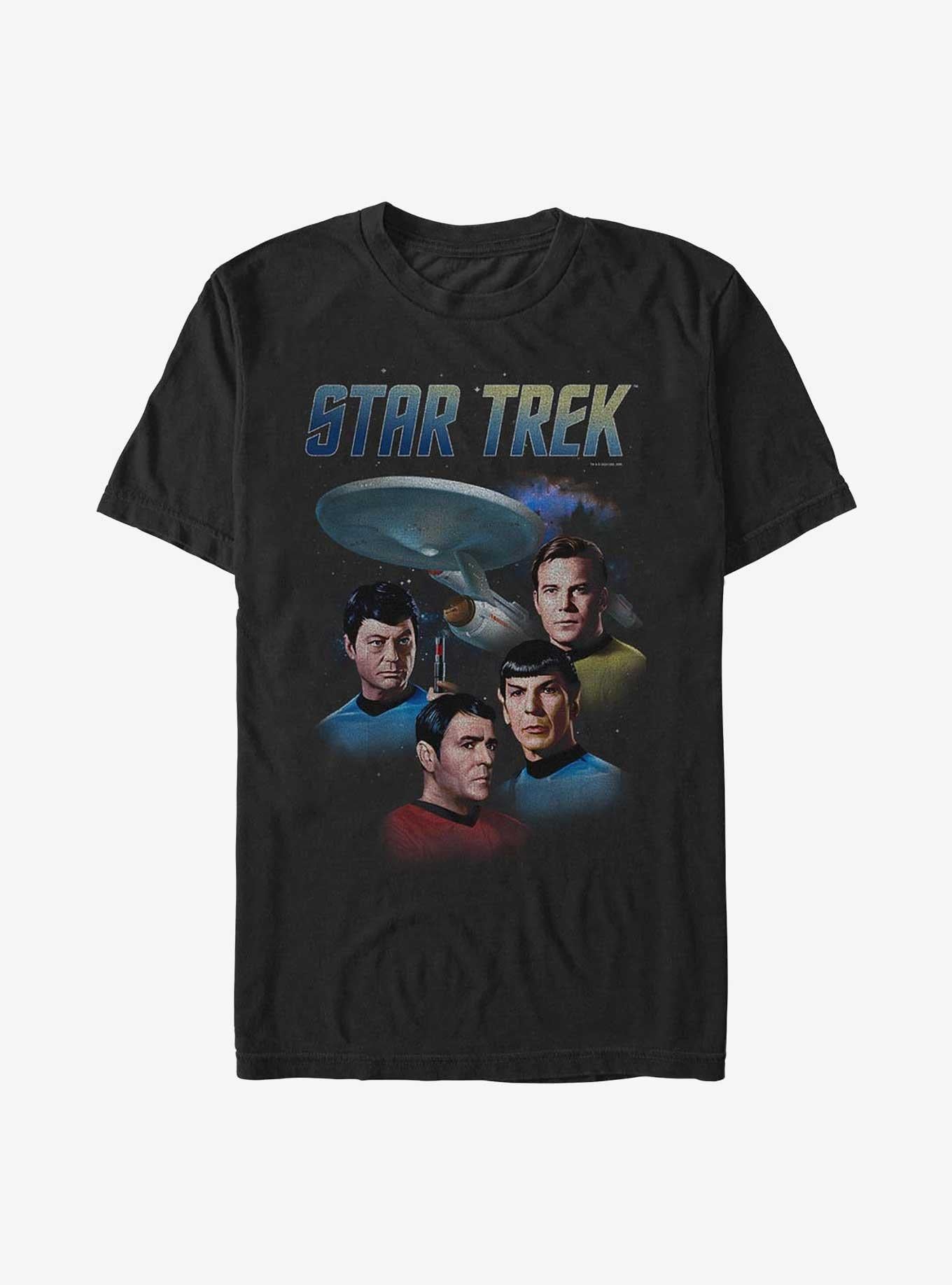 Star Trek Heads T-Shirt | Trending Graphic Tee For Fans