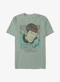 Star Trek Highly Illogical Garment Dye T-Shirt | Trending Graphic Tee For Fans