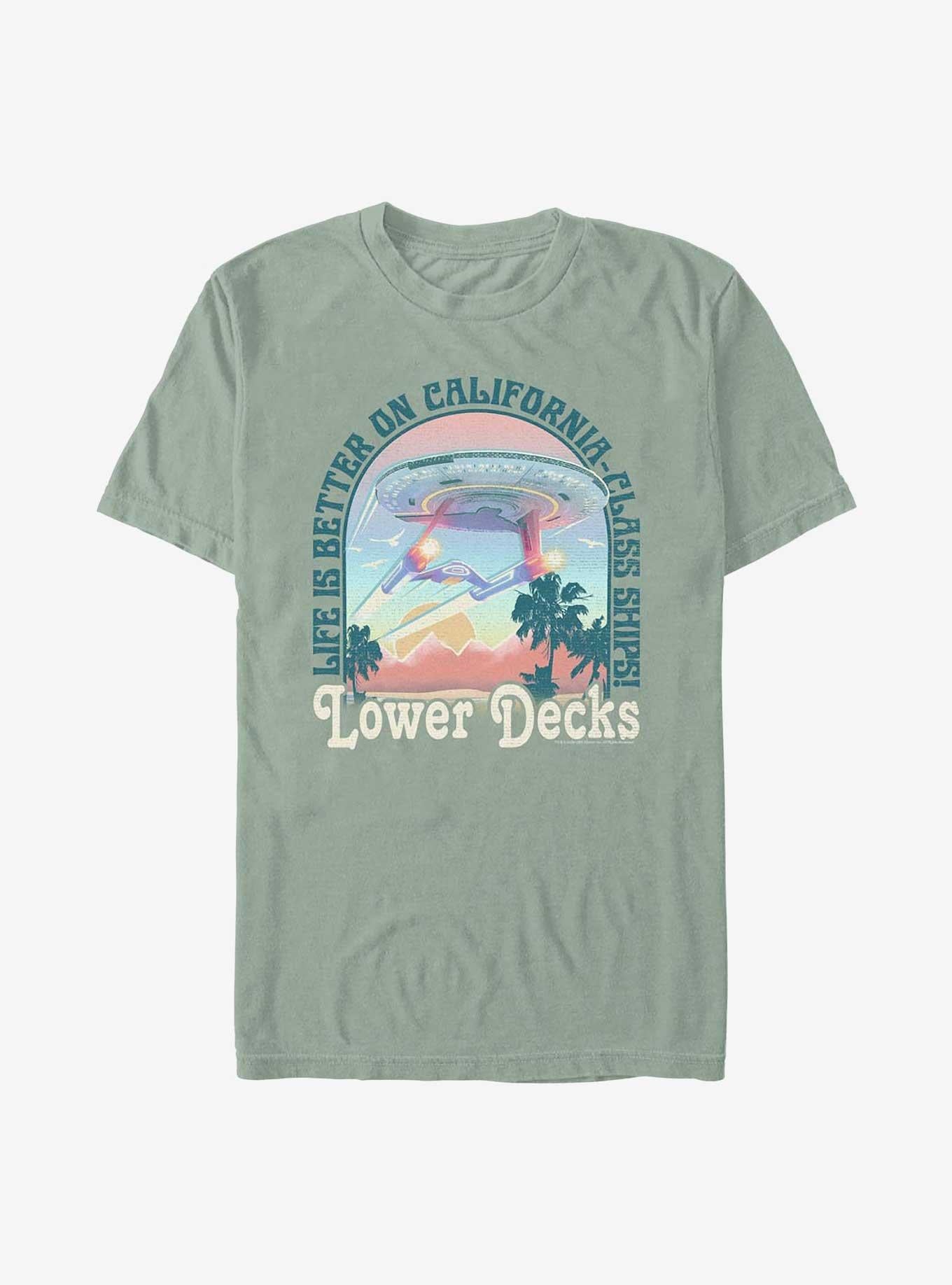 Star Trek Travel Cali Garment Dye T-Shirt | Trending Graphic Tee For Fans