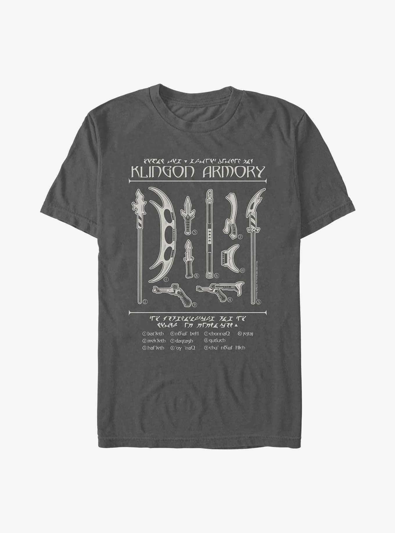 Star Trek Klingon Armory Garment Dye T-Shirt | Trending Graphic Tee For Fans