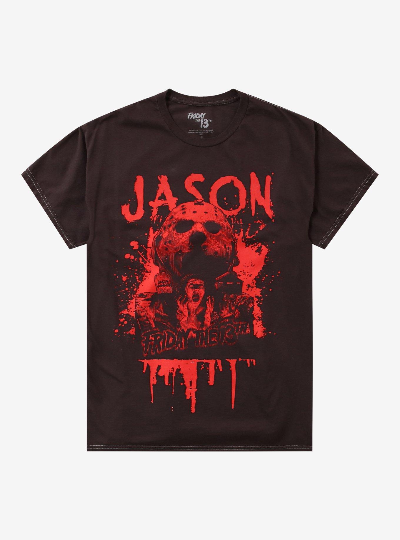 Friday The 13th Jason Blood Dripping T-Shirt | Trending Graphic Tee For Fans