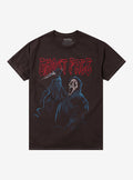 Ghost Face Jumbo Print Metal T-Shirt | Trending Graphic Tee For Fans