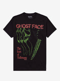 Ghost Face Icon Of Halloween T-Shirt | Trending Graphic Tee For Fans